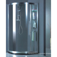 Personalizar las instalaciones sanitarias de vidrio templado Cabina de ducha simple (H014)